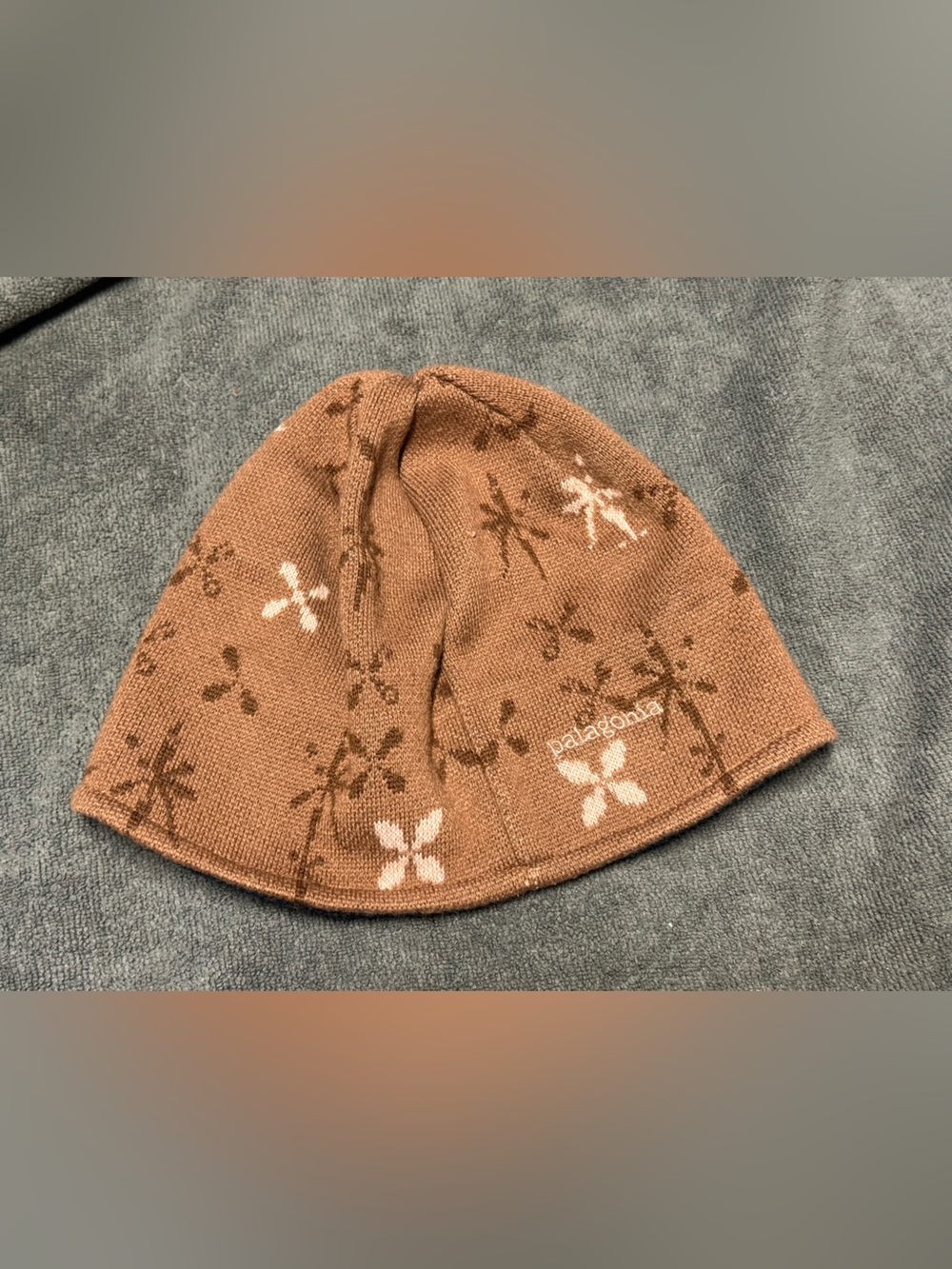 Patagonia wool beanie hat